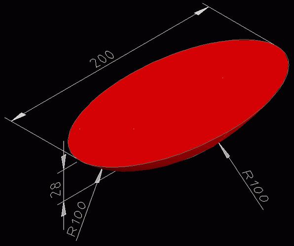 再放样半椭圆,利用四条弧线做导向放样19,放样成实体20,移到元宝中间