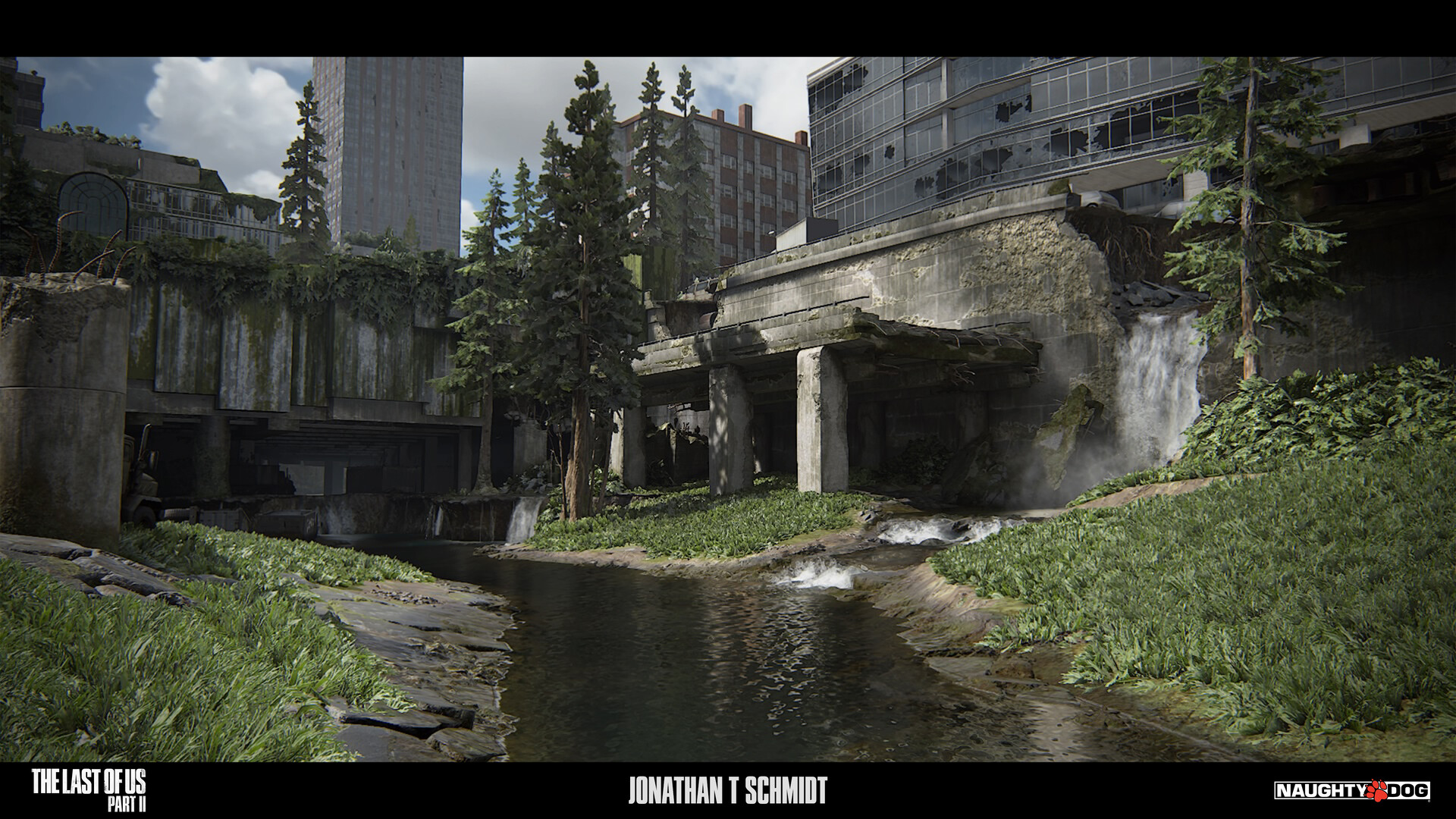 The Last Of Us Part Ii Downtown Seattle Jonathan T Schmidt Surfcg