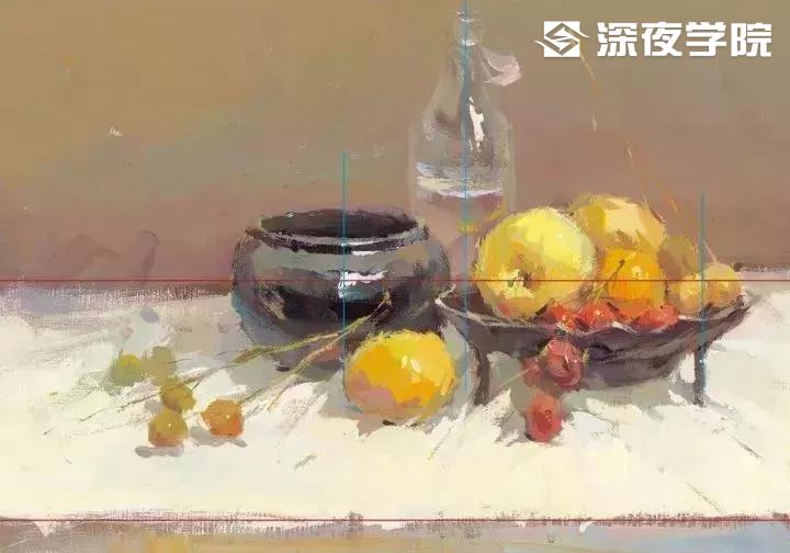 常见的这九种色彩静物构图方式，你会了吗？-建模雕刻资源-深夜学院